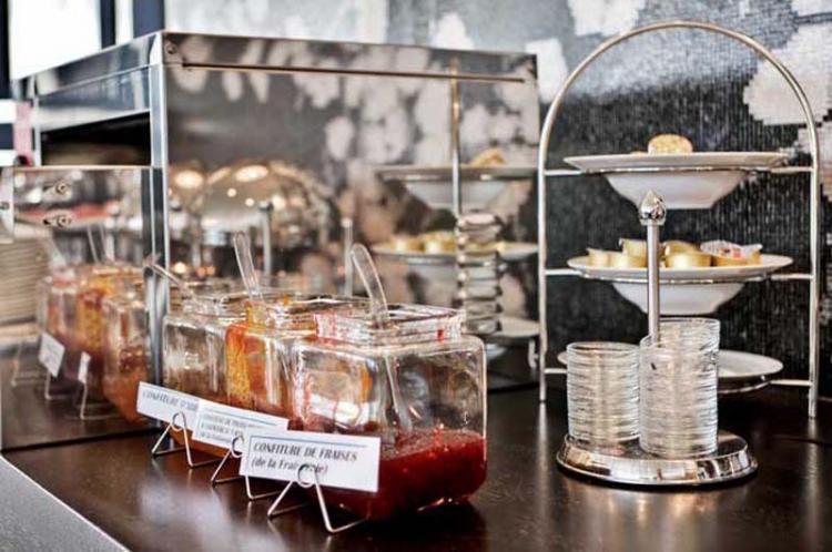 Le Mauritia Hotel Et Spa Pornic Restauracja zdjęcie